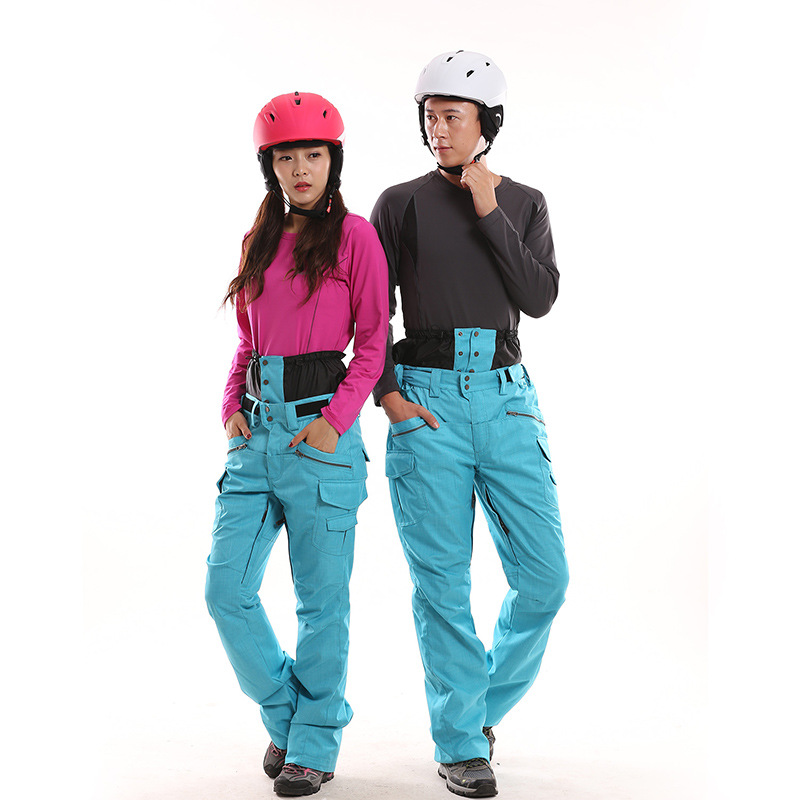 Women's Clothing outdoor thick warm waterproof snowboard pants single and double snowboard pants _voghion.com