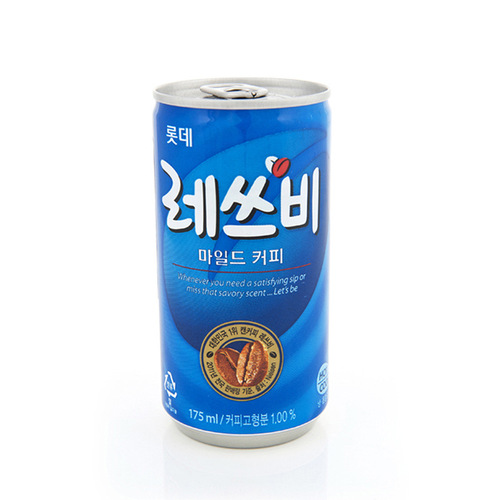 Korean imported drink Lotte Laisibi ready-to-drink espresso original refreshing bottled drink 175ml