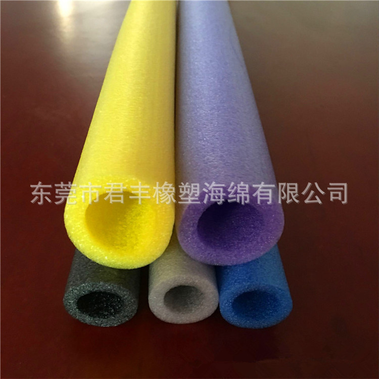君丰供应 管型包装材料 圆柱珍珠棉 EPE管圆柱防震缓冲材料