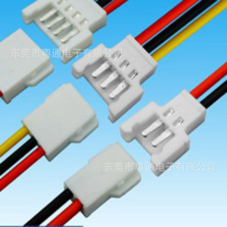 51006 51005空中对接插头扁平端子线LED七彩鞋底灯带连接线