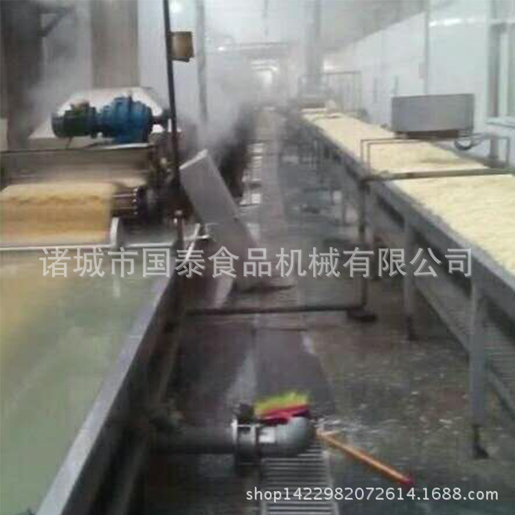 熟炒面机器设备 蒸卤面自动生产线 炒面蒸煮生产线机器设备