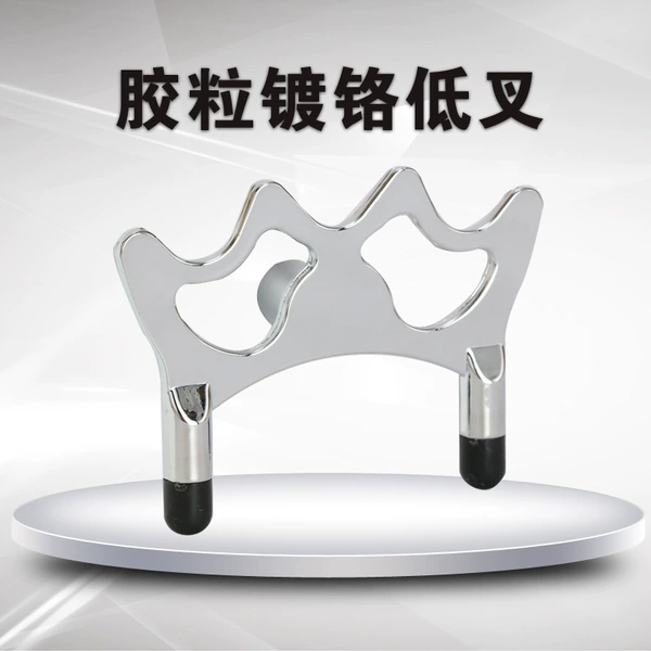 Plastic chrome chrome low fork