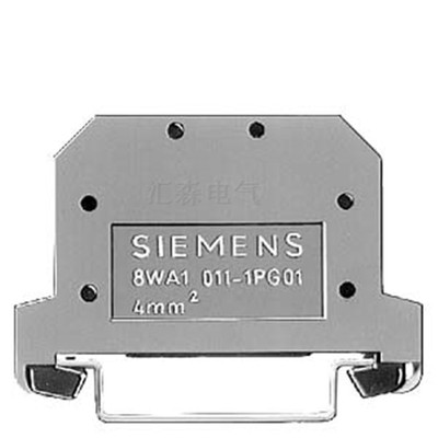 Оригинальная сквозная клемма Siemens 8WA1011-1DG11, термопластичная болтовая клемма