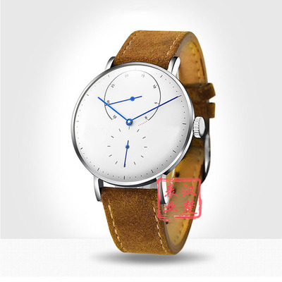 男士全自動機械手表簡約能量顯示表諾莫斯同款廠家加工定制