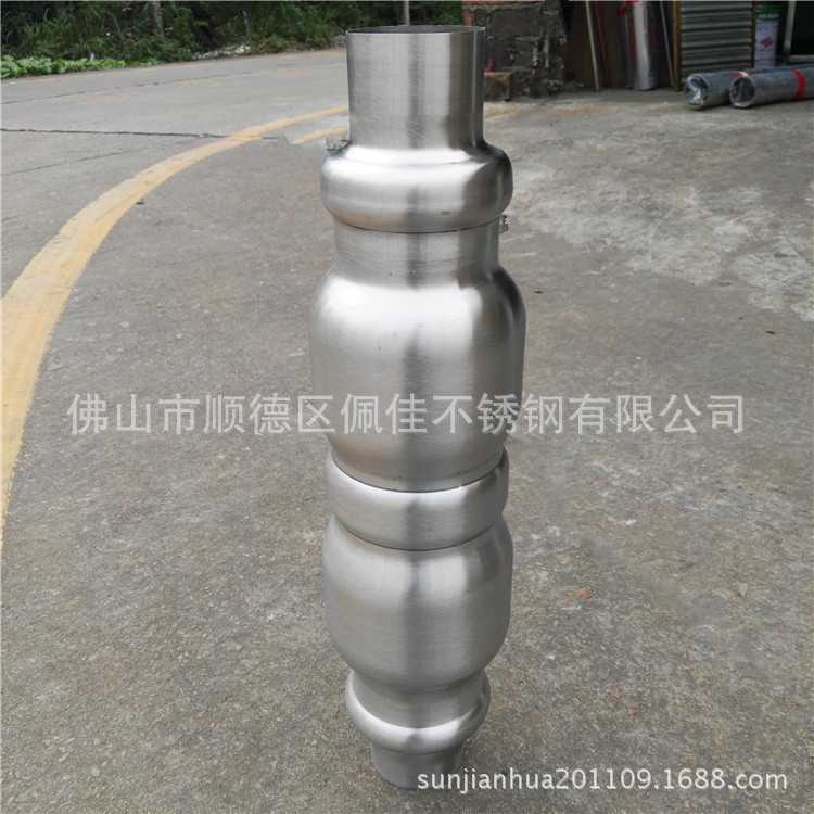 郑州厂家不锈钢楼梯立柱 焦作茶几高档组合套管立柱尺寸可以定做