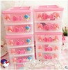 Gemini Star Bow Multi -layer drawer box Melale desktop drawer box KT cat jewelry storage combination drawer