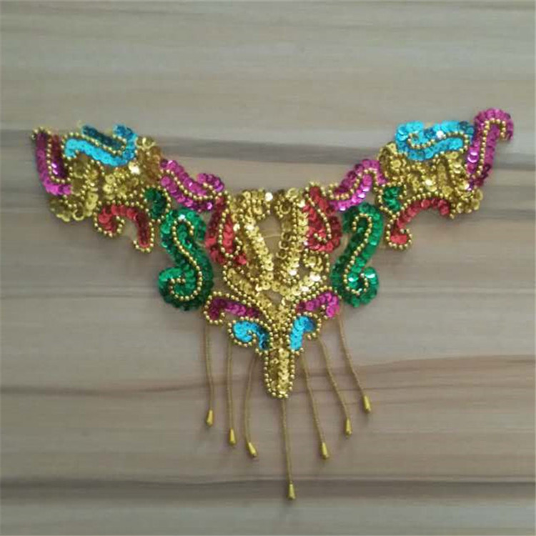 Bead piece golden Bank colour Ten.