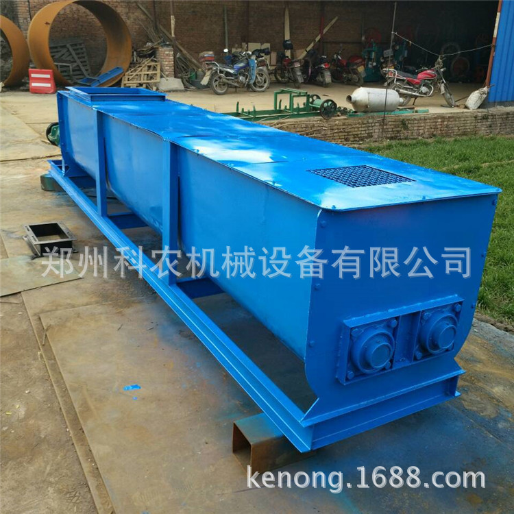 厂家 3米卧式双轴搅拌机  粉煤灰 粉尘加湿机 机多功能搅