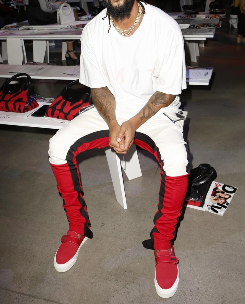XXL Louis Vuitton 2018 Nueva Cremallera Lateral Pantalones De Hip Hop Fear  Of God Moda De Ropa Urbana Inferiores Del Rojo Justin Bieber Pantalones  Basculador FOG De 44,56 €