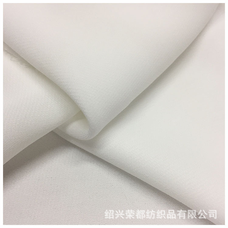 厂家直销加捻单面乱麻 125D单面斜 女装裤装面料春夏薄款面料