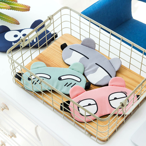 2234 Sleeping, blackout and breathable eye mask for men and women, cute cartoon simple fruit ice pack, ice and hot compress eye mask