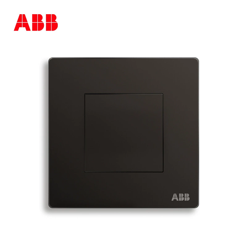 ABB Xuanzhi Frameless Switch Siter Black Panel AF504-885; 10183656