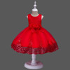 European and American girls’ sleeveless lace fluffy princess dress school dress dress small dress dress dress skirt