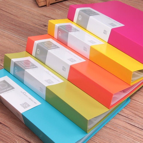 Kangbai thickened version A4 information booklet color insert folder information folder test paper folder 20/30/40/60 pages