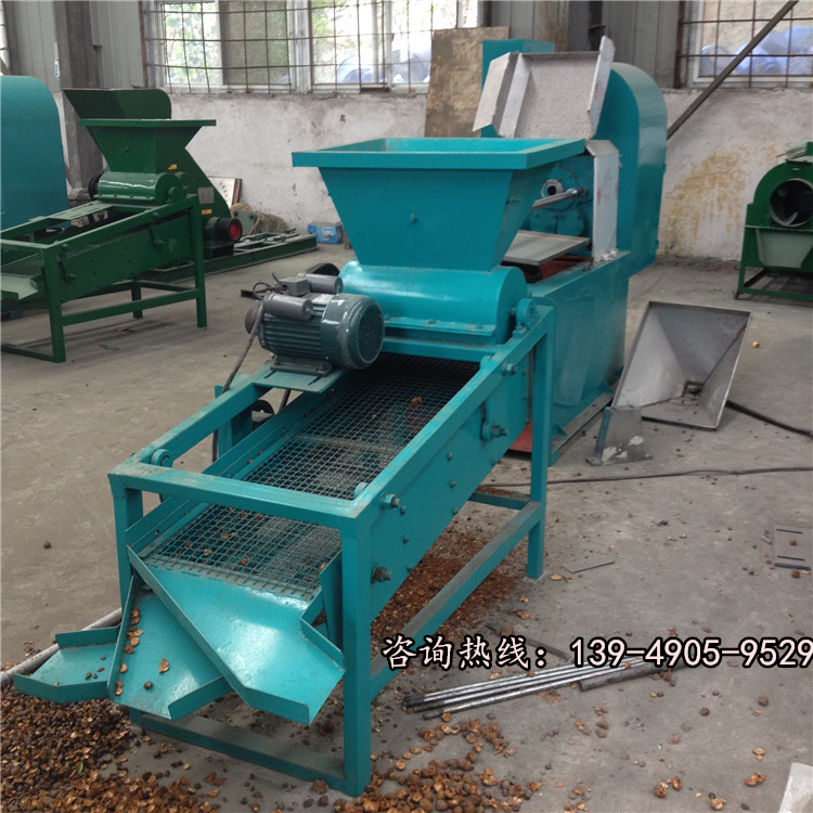 茶籽剥皮机价格 新型油茶果剥壳机筛分干净 小型茶籽剥壳机