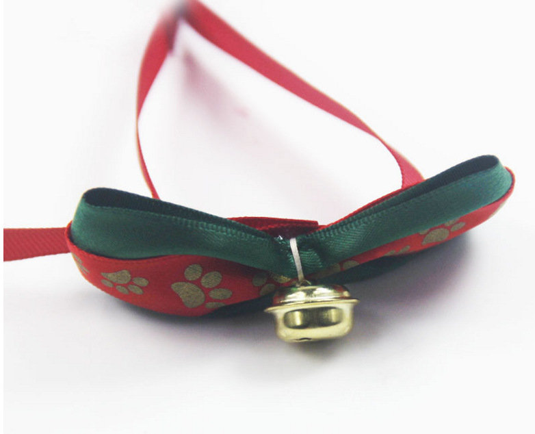 Casual Cinta Navidad Bloque De Color Lunares Lazo Accesorios Para Mascotas display picture 23