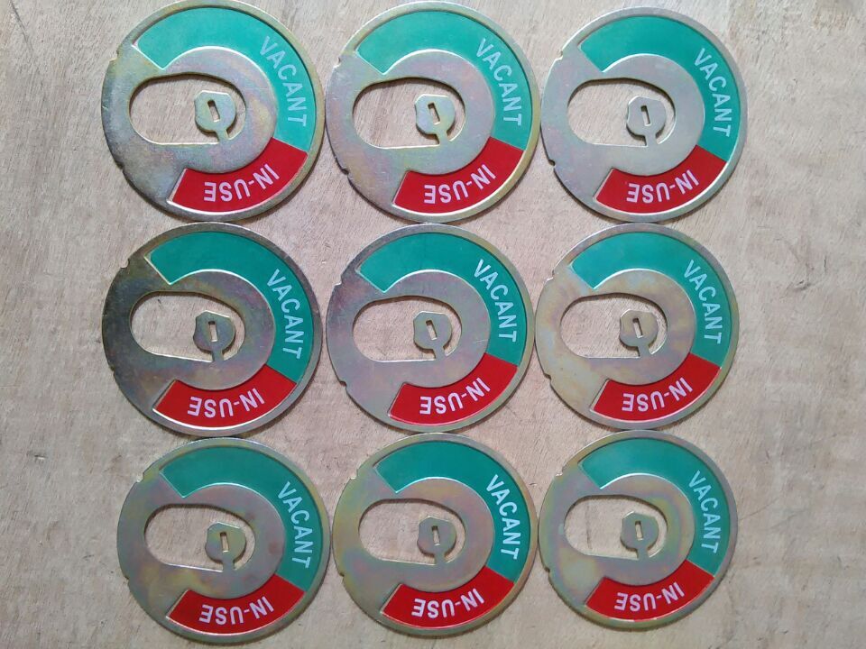 专业承接金属锁片外发丝印加工、移印加工、烫金加工、热转印加工