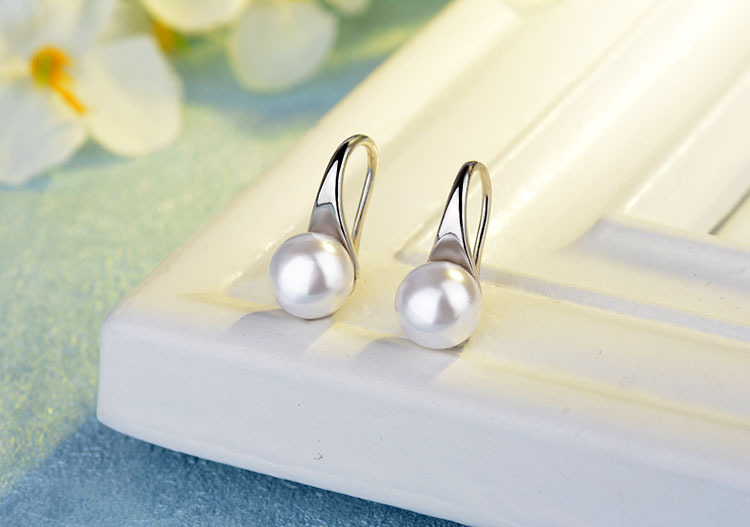 1 Pair Quantity Daily Occasion 1 Pair 925 Sterling Silver Geometric Drop Earrings