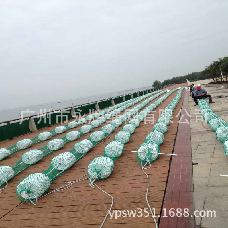 广州厂家批发水上拦污网 江河拦垃圾网河涌截污带 水面漂浮物拦网