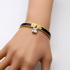 Fashionable epoxy resin stainless steel, bracelet