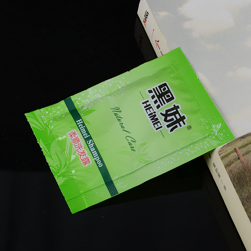 宾馆一次性用品 一次性黑妹洗发露8ML|ms