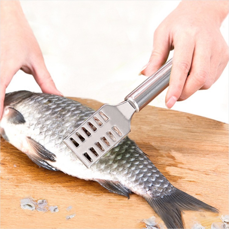 鱼鳞刨刀加厚不锈钢鱼刀创意酒店实用家居厨房省力刮鱼