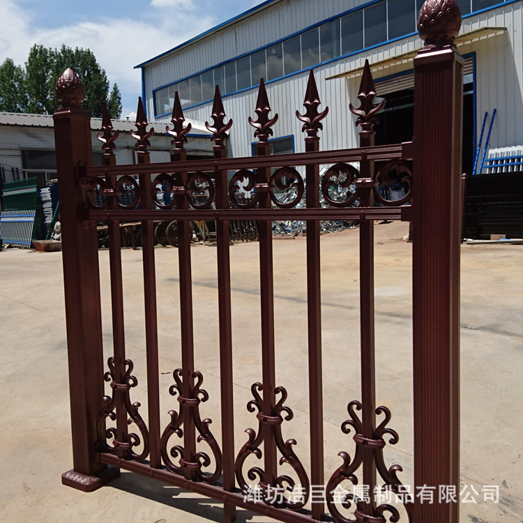 厂家生产铝艺护栏 欧式庭院安全铝艺护栏 小区花园隔离铝艺护栏