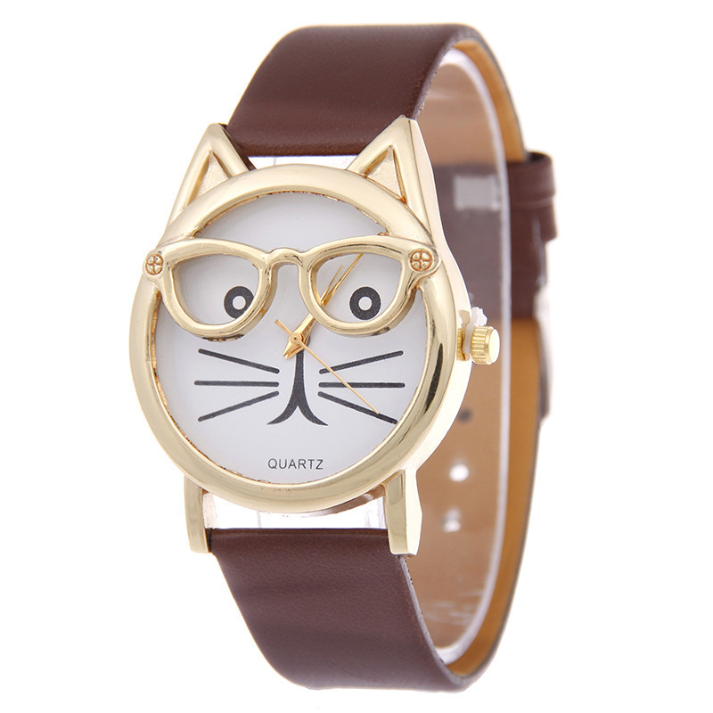 Cartoon Cat Face Watch - Image 6