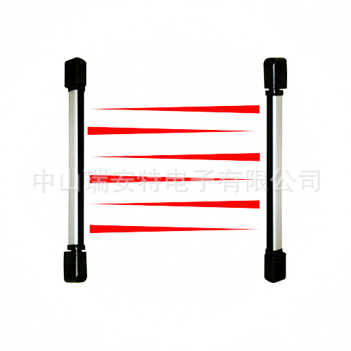 3光束红外光栅探测器 电子栅栏 窗子防护 别墅防盗 围墙栅栏