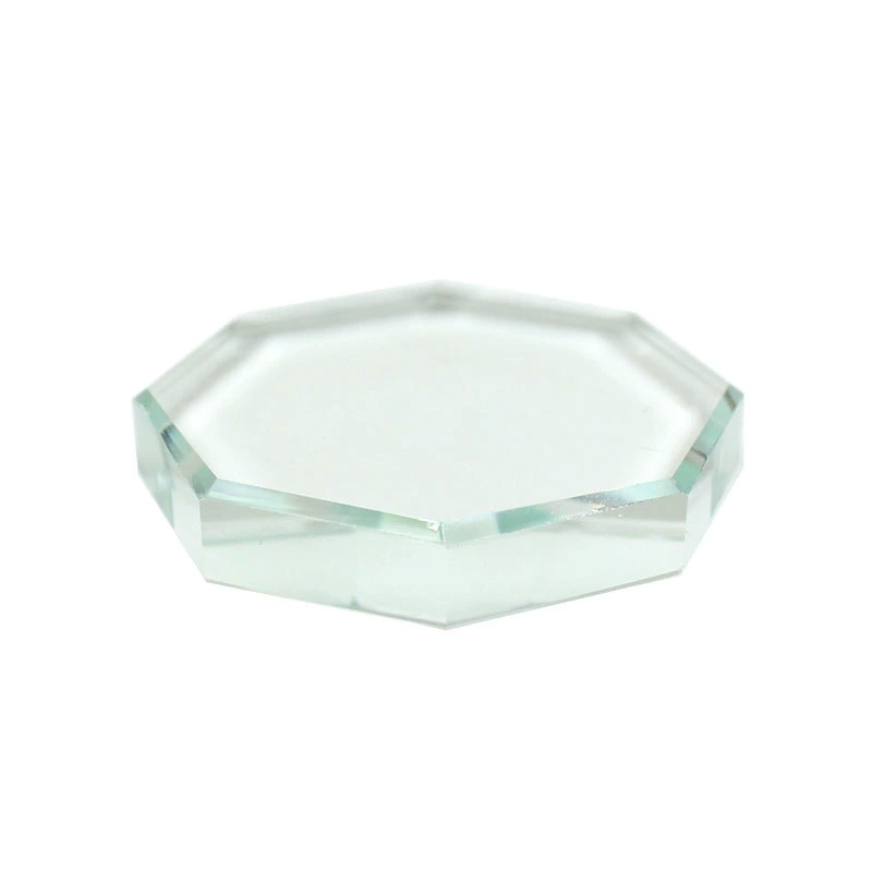 Прививка ресниц восьмиугольный стеклянный хрустальный стол клеевая прокладка эпоксидный лоток основа Посадка ресниц вспомогательный инструмент