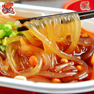 factory Straight hair Chongqing Orthodox school sweet potato Vermicelli Hot and Sour Rice Noodles Dedicated Vermicelli 100g Can OEM