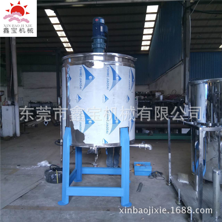 供应江西化工液体搅拌机 不锈钢搅拌罐 双层加热搅拌桶可定制