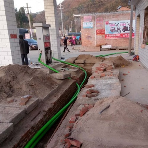 广西省加油站双层输油管厂家介绍 加油站复合管，加油站复合输油