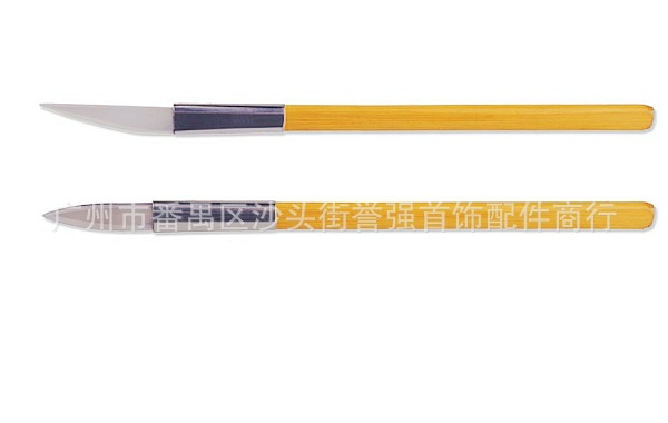 竹柄玛瑙刀 玛瑙笔 刮刀 抛光笔 金银刮亮刀 手工抛光 打金工具