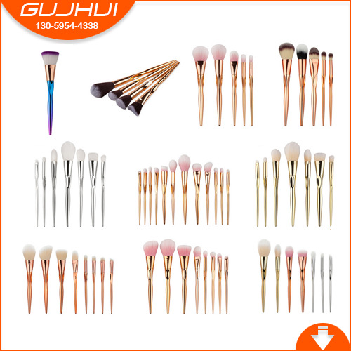 2025新品8支心型化妆刷 套装 美妆工具 粉底刷 化妆工具跨境代发