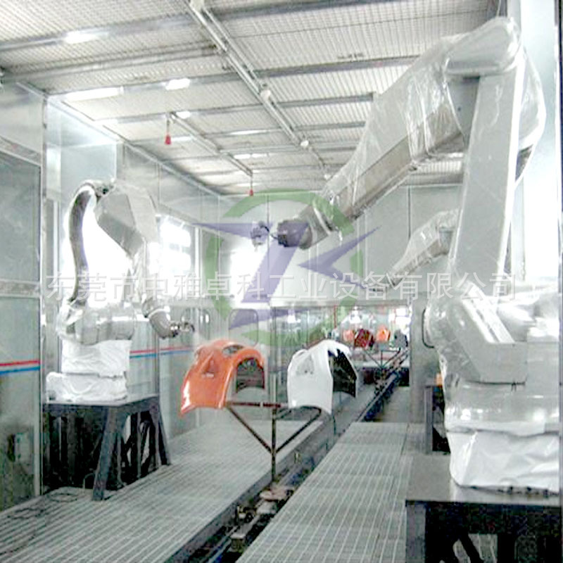 汽车保险杠喷油生产线