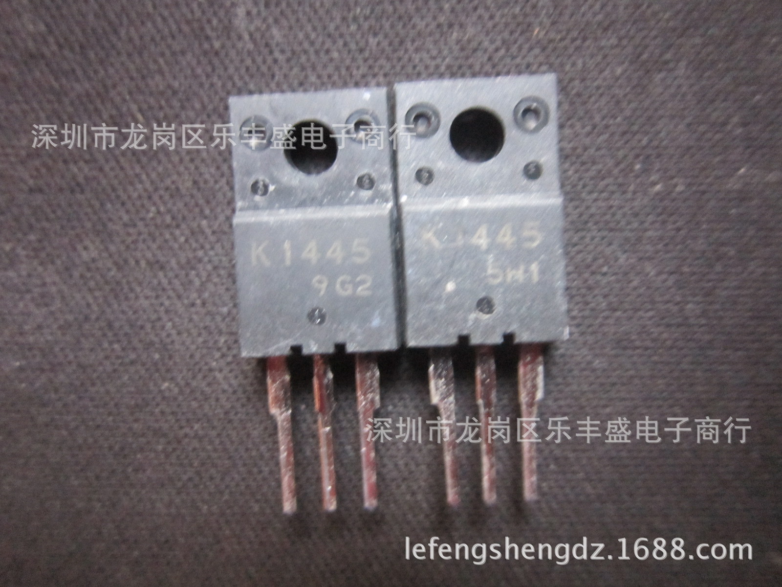K1445 2SK1445LS 拆机三洋 TO-220F 5A 450V N通道功率MOSFET