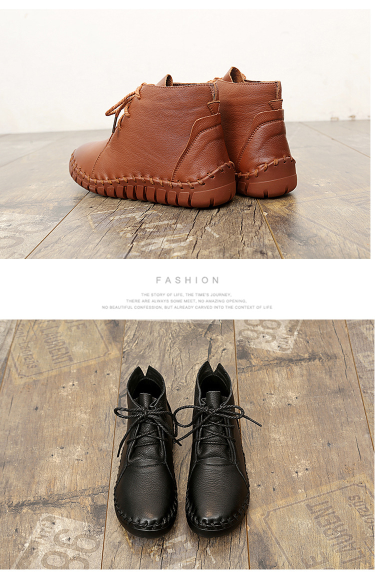 Bottes femme INFOHOMME en En cuir - Ref 3355276 Image 41