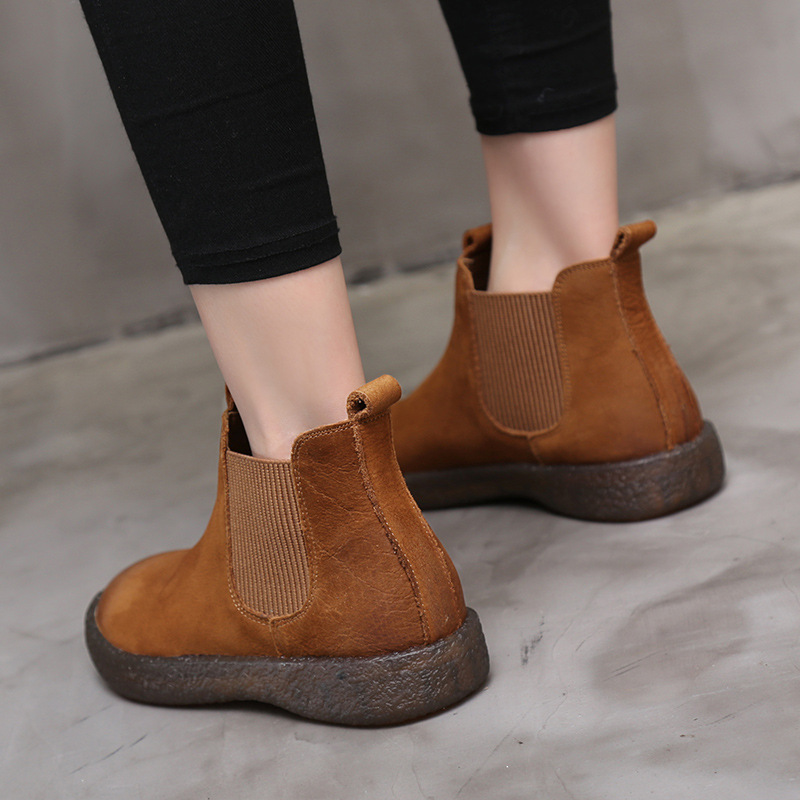 Bottes femme en En cuir - Ref 3355253 Image 4