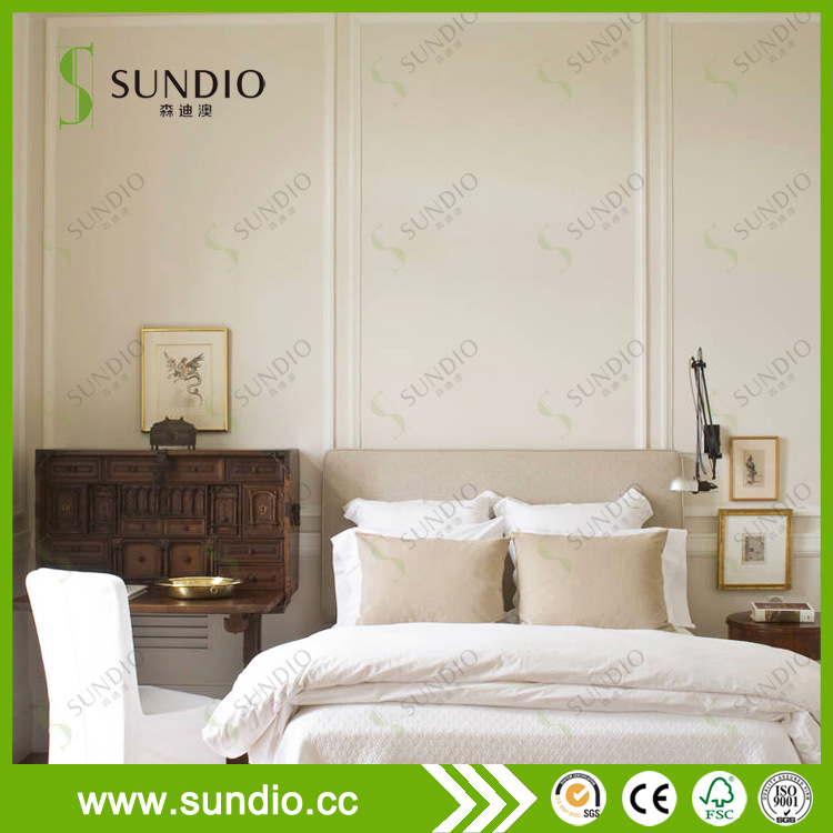 白色pvc护墙板 生态竹纤维集成墙面 白色护墙板 护墙板室内pvc