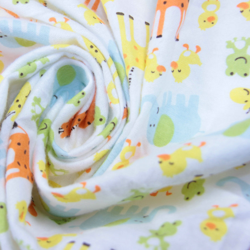 棉印花单层童毯 卡通棉童毯 棉印花法兰绒童毯|ms