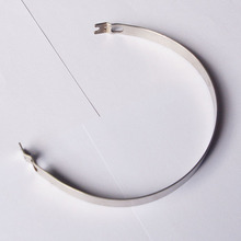 深圳廠家定制不銹鋼耳機頭弓 折疊式頭戴耳機鋼條拉絲加工