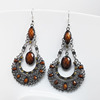 Retro ethnic classic earrings, boho style