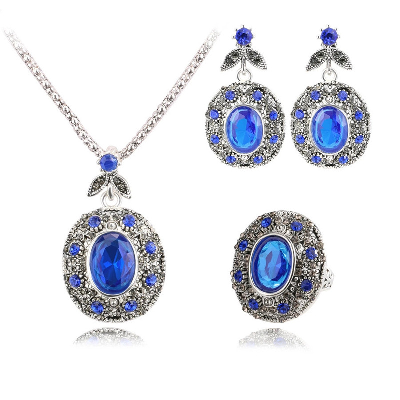 Europe and the United States retro new bridal decoration 3-piece set Amazon WISH boutique best selling Yiwu source manufacturers