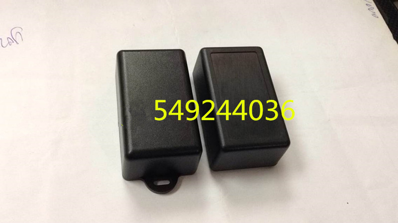 60*35*25仪表接线盒 带耳朵接线盒 ABS接线盒 仪表壳 过线盒