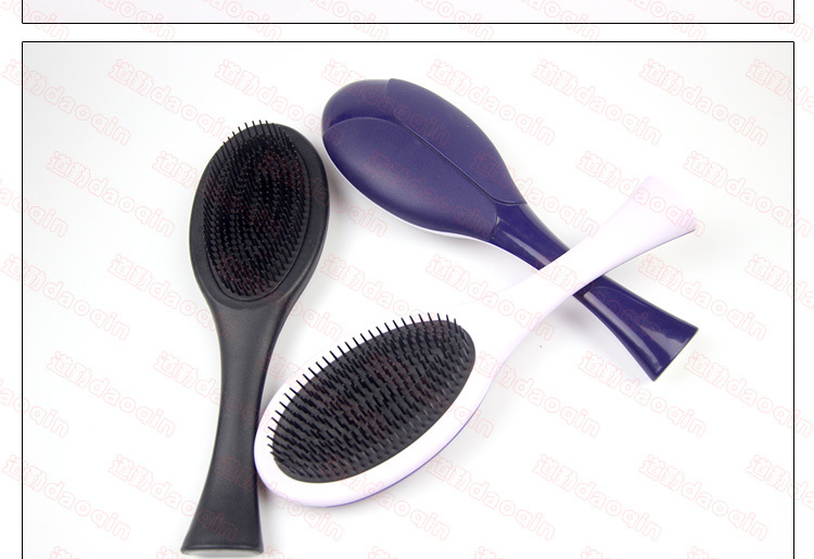 胡子折叠木梳 翻盖式气囊梳子 旅游梳