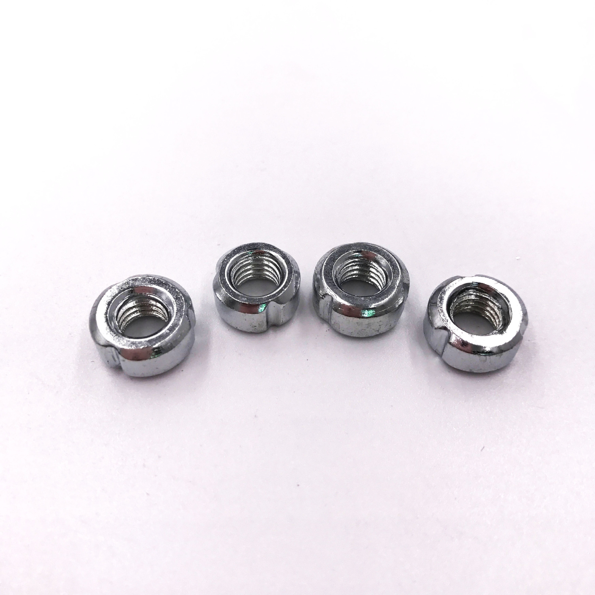 力耀供应铁管圆螺母内套牙焊接螺母M5*0.8/M6*1.0/M8*1.25/1/4*20