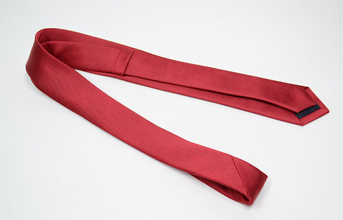 Tie men's formal business polyester silk arrow type 1200 needle solid color fine thread custom LOGO mark