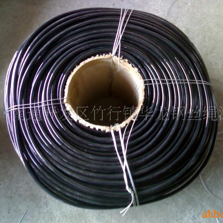 供应轮胎防滑链用包聚氨酯钢丝绳