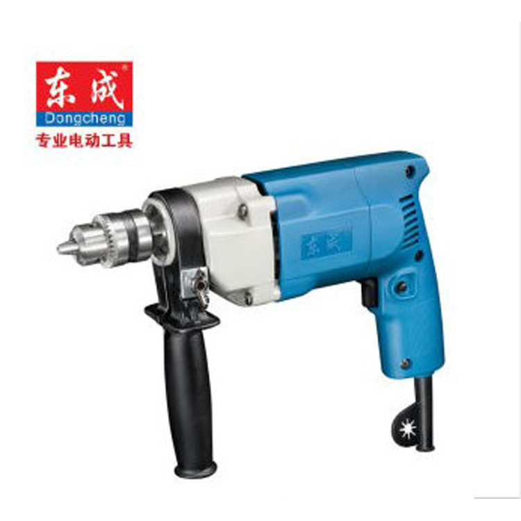 东成手电钻 J1Z-FF02-10A 手枪钻家用手电钻 铝合金机身电动工具|ru